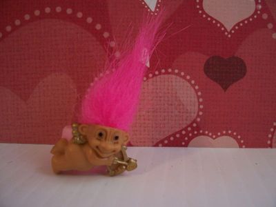 pink troll doll